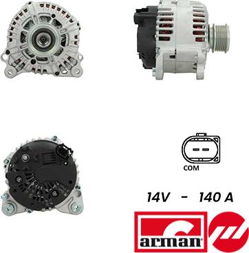 Fispa A12VA0871AS - Генератор autosila-amz.com