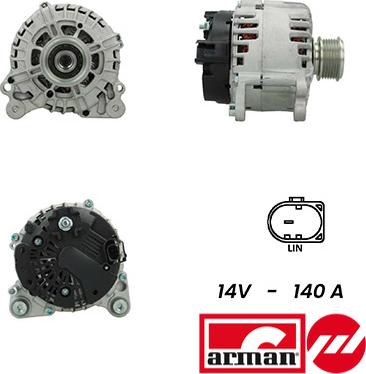 Fispa A12VA0259AS - Генератор autosila-amz.com