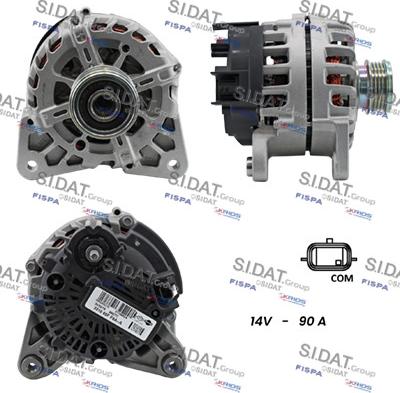 Fispa A12VA1244 - Генератор autosila-amz.com