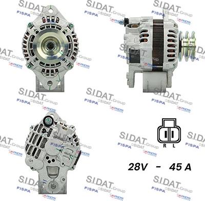 Fispa A24MH0119A2 - Генератор autosila-amz.com