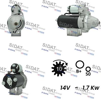 Fispa S12BH0468A2 - Стартер autosila-amz.com