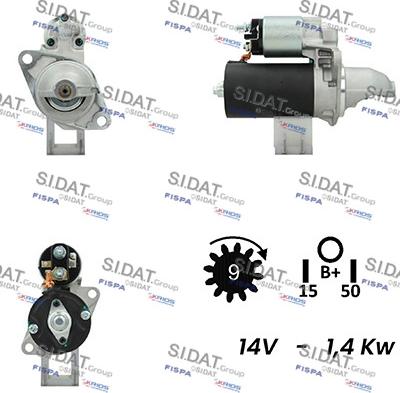 Fispa S12BH0641A2 - Стартер autosila-amz.com