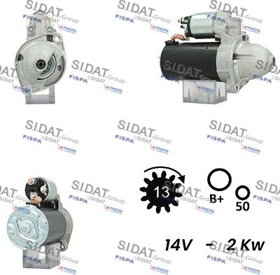 Fispa S12BH0680A2 - Стартер autosila-amz.com