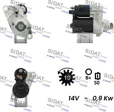 Fispa S12BH0176A2 - Стартер autosila-amz.com