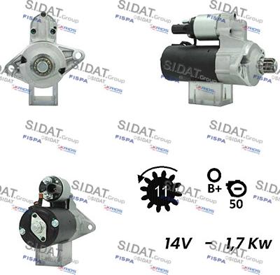 Fispa S12BH0350A2 - Стартер autosila-amz.com