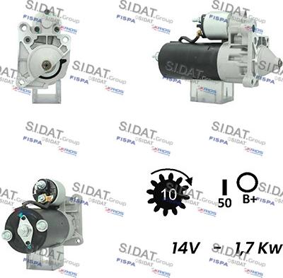 Fispa S12BH0364A2 - Стартер autosila-amz.com