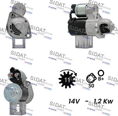 Fispa S12DR0558A2 - Стартер autosila-amz.com