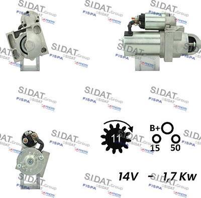 Fispa S12DR0307A2 - Стартер autosila-amz.com