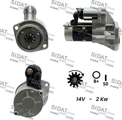 Fispa S12HT0034A2 - Стартер autosila-amz.com