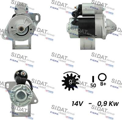 Fispa S12HT0397A2 - Стартер autosila-amz.com