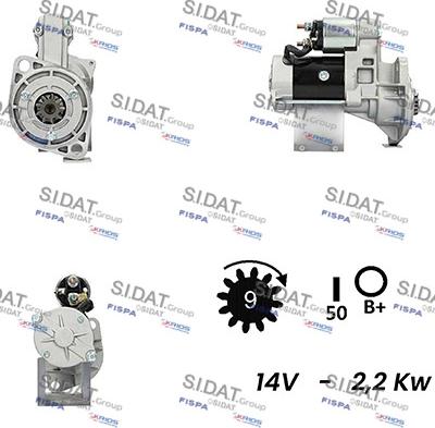 Fispa S12HT0311A2 - Стартер autosila-amz.com