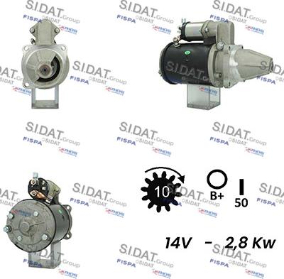 Fispa S12LU0487A2 - Стартер autosila-amz.com