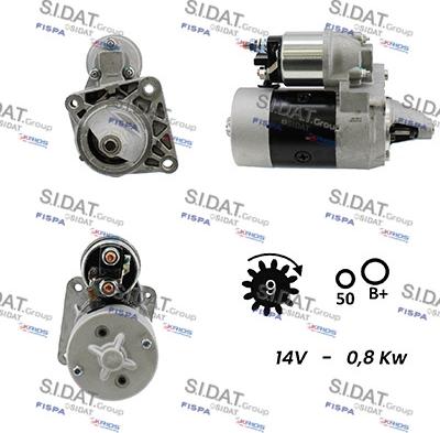 Fispa S12MA0044A2 - Стартер autosila-amz.com