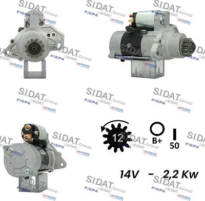 Fispa S12MH0569 - Стартер autosila-amz.com