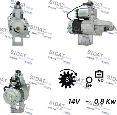 Fispa S12MH0566A2 - Стартер autosila-amz.com