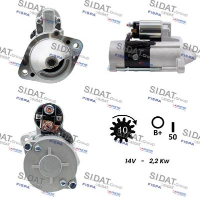 Fispa S12MH0085A2 - Стартер autosila-amz.com