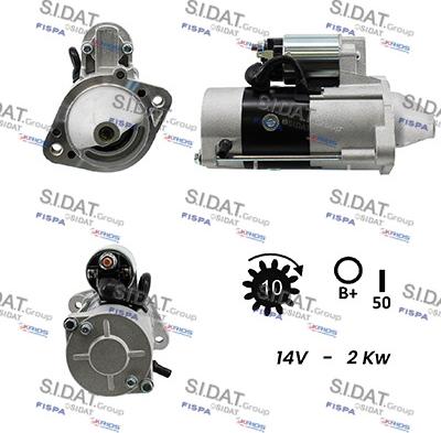 Fispa S12MH0024A2 - Стартер autosila-amz.com