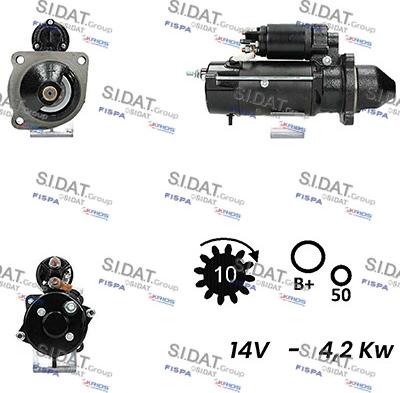 Fispa S12ML0292A2 - Стартер autosila-amz.com