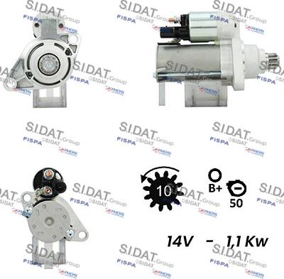 Fispa S12VA0446 - Стартер autosila-amz.com