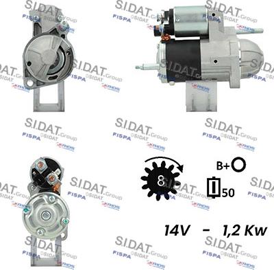 Fispa S12VA0557A2 - Стартер autosila-amz.com