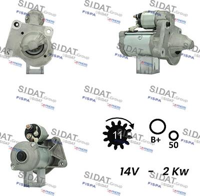 Fispa S12VA0285A2 - Стартер autosila-amz.com