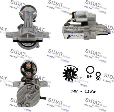 Fispa S12VS0283 - Стартер autosila-amz.com