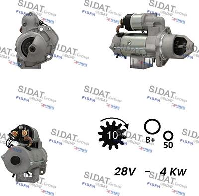 Fispa S24BH0048A2 - Стартер autosila-amz.com