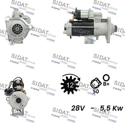 Fispa S24BH0066A2 - Стартер autosila-amz.com