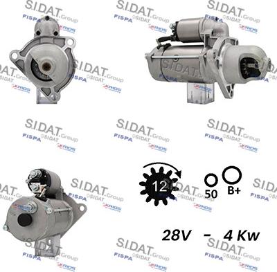 Fispa S24BH0105A2 - Стартер autosila-amz.com