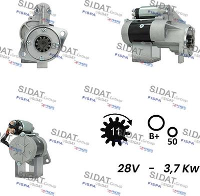 Fispa S24HT0031 - Стартер autosila-amz.com