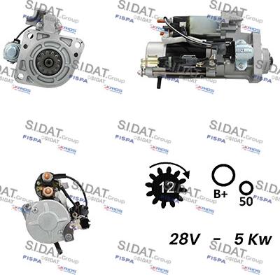 Fispa S24MH0068A2 - Стартер autosila-amz.com