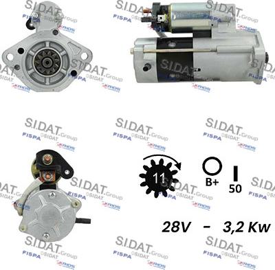 Fispa S24MH0017 - Стартер autosila-amz.com