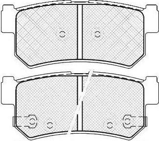 FIT FP4024 - Тормозные колодки, дисковые, комплект autosila-amz.com