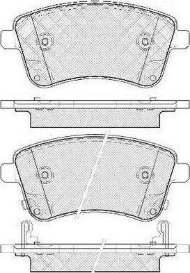 FIT FP0005 - Тормозные колодки, дисковые, комплект autosila-amz.com