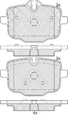 FIT FP1469 - Тормозные колодки, дисковые, комплект autosila-amz.com