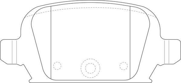 FIT FP1533 - Тормозные колодки, дисковые, комплект autosila-amz.com