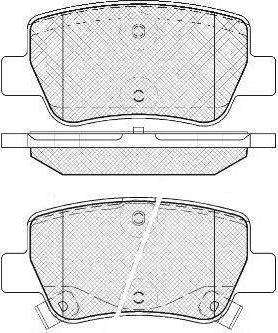 FIT FP1081 - Колодки тормозные дисковые TOYOTA AVENSIS 1.8 2009 - ; TOYOTA AVENSIS 1.8 2008 - ; TOYOTA AVENSIS 2.0 2009 - autosila-amz.com