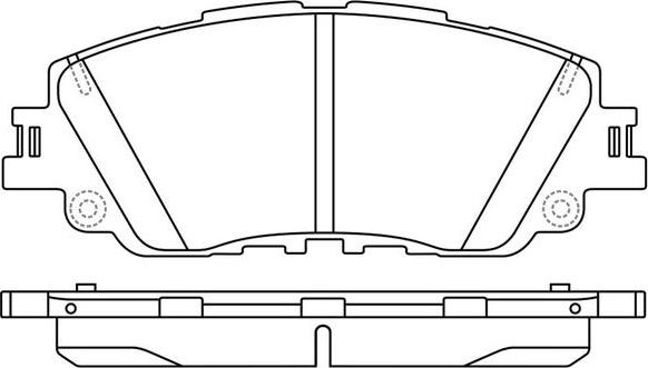 Valeo 671720 - Тормозные колодки, дисковые, комплект autosila-amz.com