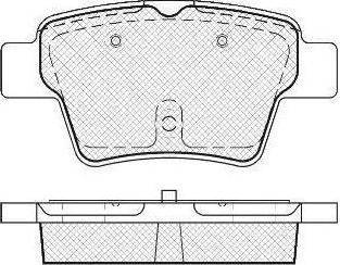 FIT FP2314 - Тормозные колодки, дисковые, комплект autosila-amz.com