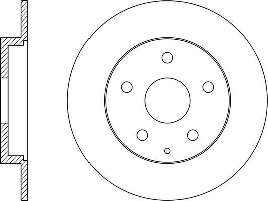 Protechnic PRD5503 - Тормозной диск autosila-amz.com