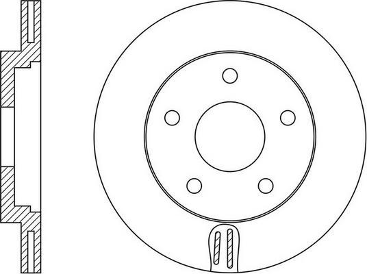 Brake Engineering DI957066 - Тормозной диск autosila-amz.com