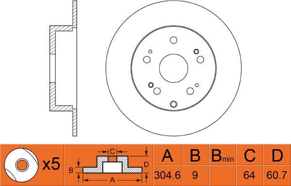 BENDIX BDS1377 - Тормозной диск autosila-amz.com