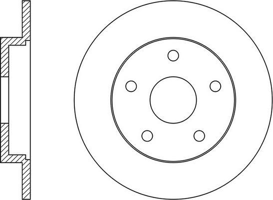 Motaquip LVBD1607 - Тормозной диск autosila-amz.com