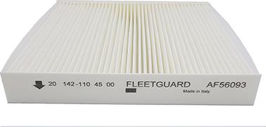 Fleetguard AF56093 - Фильтр воздуха в салоне autosila-amz.com