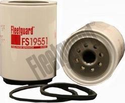 Fleetguard FS19551 - Топливный фильтр autosila-amz.com