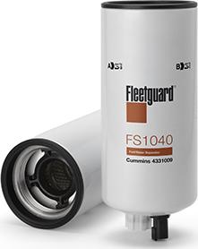 Fleetguard FS1007 - Топливный фильтр autosila-amz.com