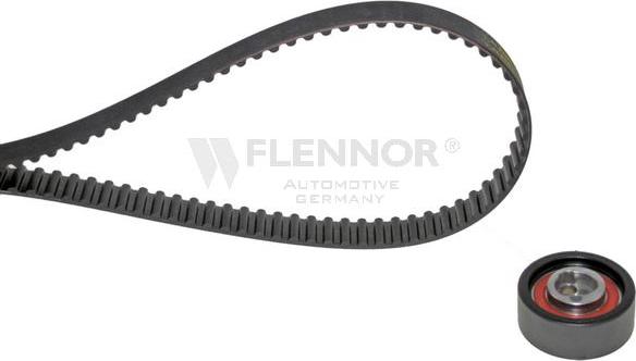 Flennor F904011 - Комплект зубчатого ремня ГРМ autosila-amz.com