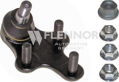 Flennor FL10583-D - Шаровая опора, несущий / направляющий шарнир autosila-amz.com