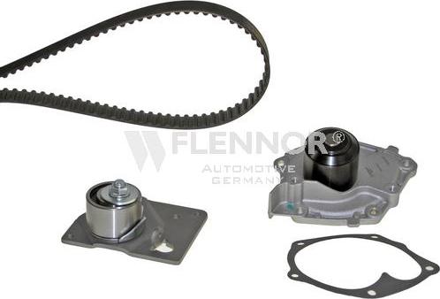 Flennor FP04509V - Водяной насос + комплект зубчатого ремня ГРМ autosila-amz.com