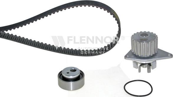 Flennor FP04064V-1 - Водяной насос + комплект зубчатого ремня ГРМ autosila-amz.com